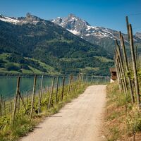 Wanderweg in Quinten