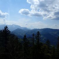 Ausblick beim Gasthof Kleine Kanzel