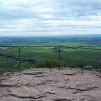 Ausblick Burgruine Neukastel II