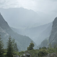 2020: Regen zieht ins Tal