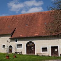 Zehntscheuer des Klosters, heute Bauernmuseum