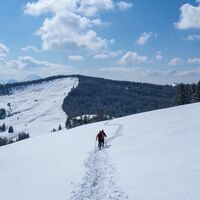 Weg über Schwyberg - Schwyberg Trail