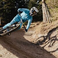Mountainbiker auf dem Dirty Dancer Trail
