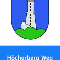 Wegemarkierungszeichen Höcherberg Weg