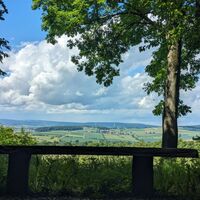 Königsstuhlhütte Ausblick
