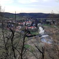 Blick nach Stiefern (nach Nord)