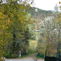 Abstieg beim Pferdehof