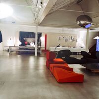 Spaciously designed showroom