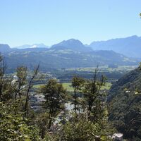 Aussicht auf dem Weg zur Ruine Thürndl