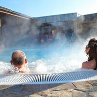 34 Grad warmes Solebecken im Ronolulu Spa