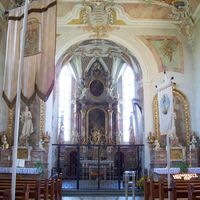Wallfahrtskirche Maria Schray Altarbereich
