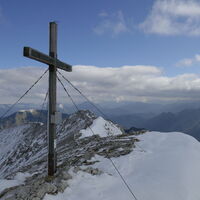 Gipfelkreuz am Mittagskogel