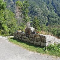 21.6 km Andachtstelle mit Abzweigung