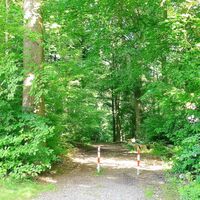 Einstieg VitaSol Therme zum Hansaweg und weiteren Wanderwegen ab Bad Salzuflen nach Herford