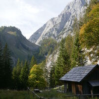 Hütte bei der unteren Koderalm