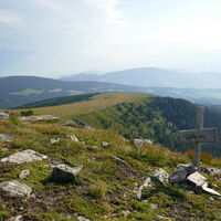 beim Kreuz, die Stimmung grandios