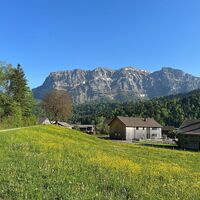 Blick auf die Kanisfluh vom Goßarweag