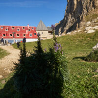 [ Dolomiten, Rosengarten ] | Tag 4 | Abmarsch von der Tierser-Alpl-Hütte