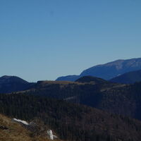 Aufstieg am Terzer Göller Blick nach Ost