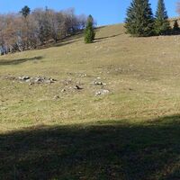 Aufstieg auf der Südseite auf den Hochstaff