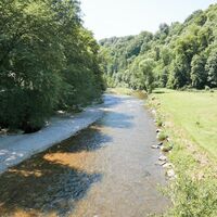 Wartenburg-Brücke: Blick auf die Vöckla