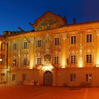 Rathaus am Abend