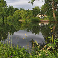 Werra Anlege-/Umtragestelle am Wehr Wernhausen