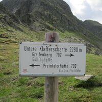 Preintalhütte - Gollinghütte