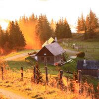 Kleinveitsch-Alm Hütte