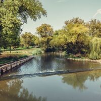 An der Jagst in Crailsheim