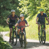 Familien-Radfahren in Attersee-Attergau