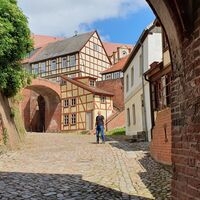 Am Elbtor in Tangermünde