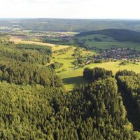 Gethles mit Thüringer Wald