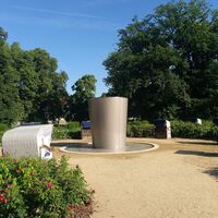 Strandkorb-Feeling in der Ruhe Oase im Kurpark Bad Salzuflen