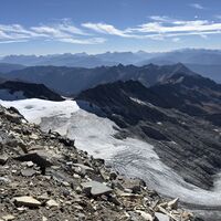 Ausblick vom Hochfeiler nach Süd-Osten