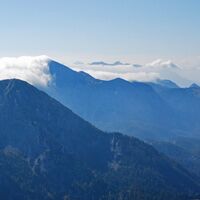 Die Riegerin (1939 m) aus dem Brunntal