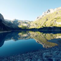 Tseuzier Stausee.