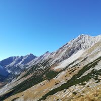 Richtung Lafatscherjoch