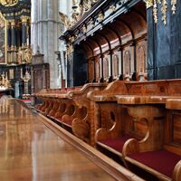 Prunkvoll ist die Kirchen im Stift Lilienfeld (Copyright: weinfranz.at)