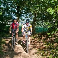 Auf dem MTB Trail im Sankt Wendeler Land