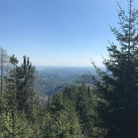 Aussicht vom Gösser, Oststeiermark
