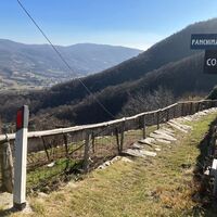 Panorama von der Ortschaft Combavilla