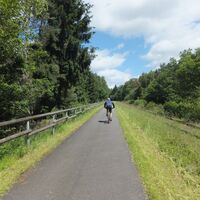 Auf dem Ruwer-Hochwald-Radweg