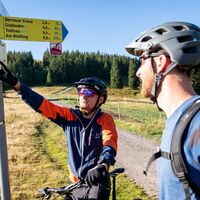 Beschilderung Gipfeltrail