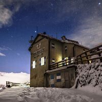 Rifugio Pernici unter den Sternen