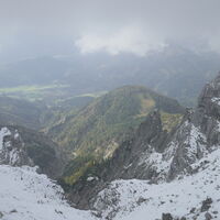 auch der Nebel im Tal lichtet sich!