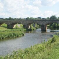 Die Weiße Elster in Bad Köstritz
