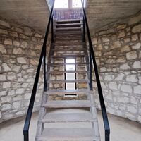 Aufstieg in der Franz Josef Warte