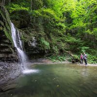 Der Wasserfall Peračica