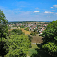 Aussicht von der Sankt Barbara Kapelle